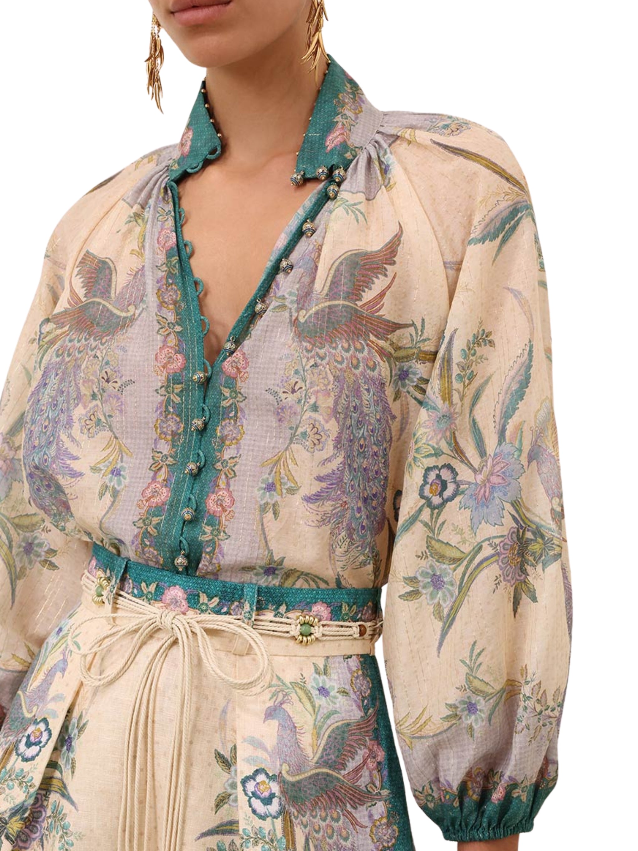 Indra billow blouse