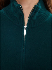 THE CUFF BOMBER IN EMERALD