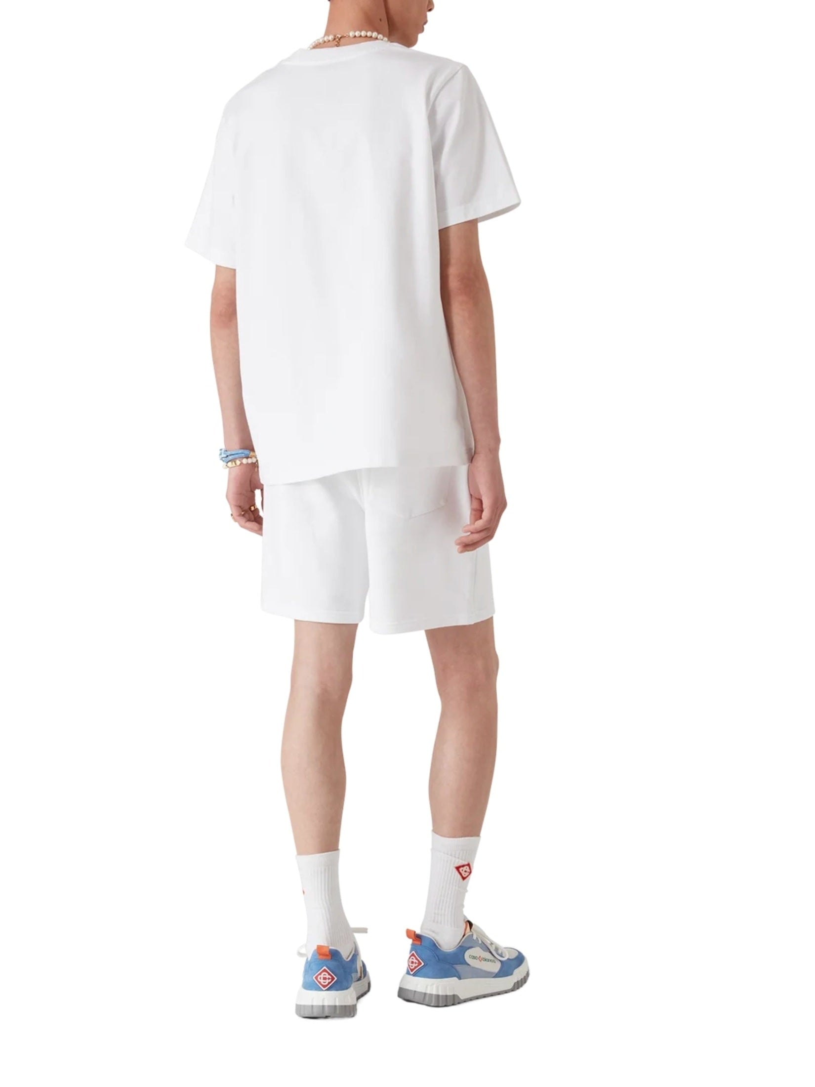Tennis club icon printed t-shirt
