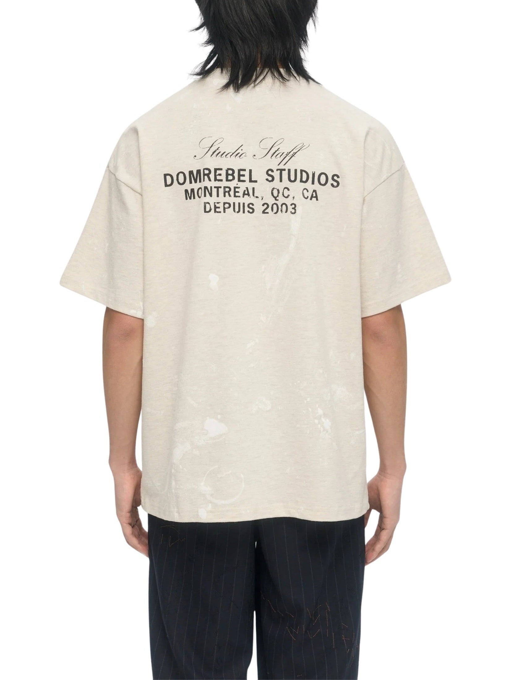 Staff t-shirt greige