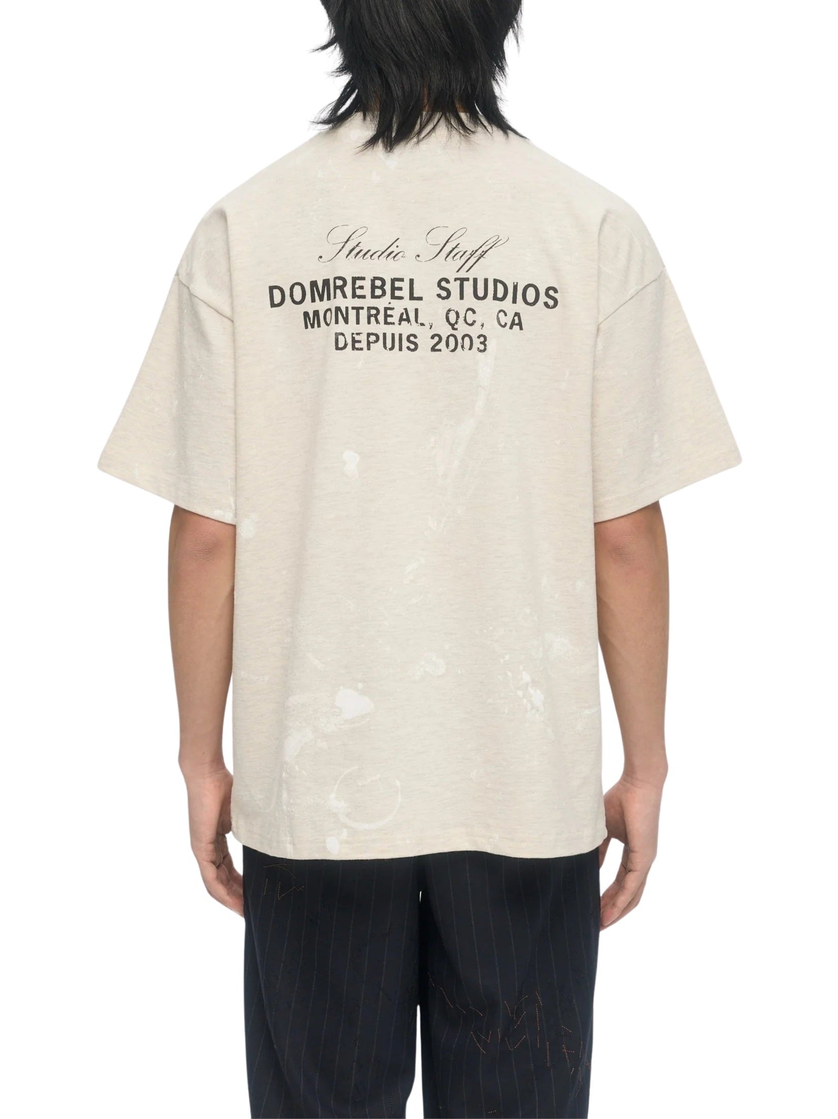 Staff t-shirt greige