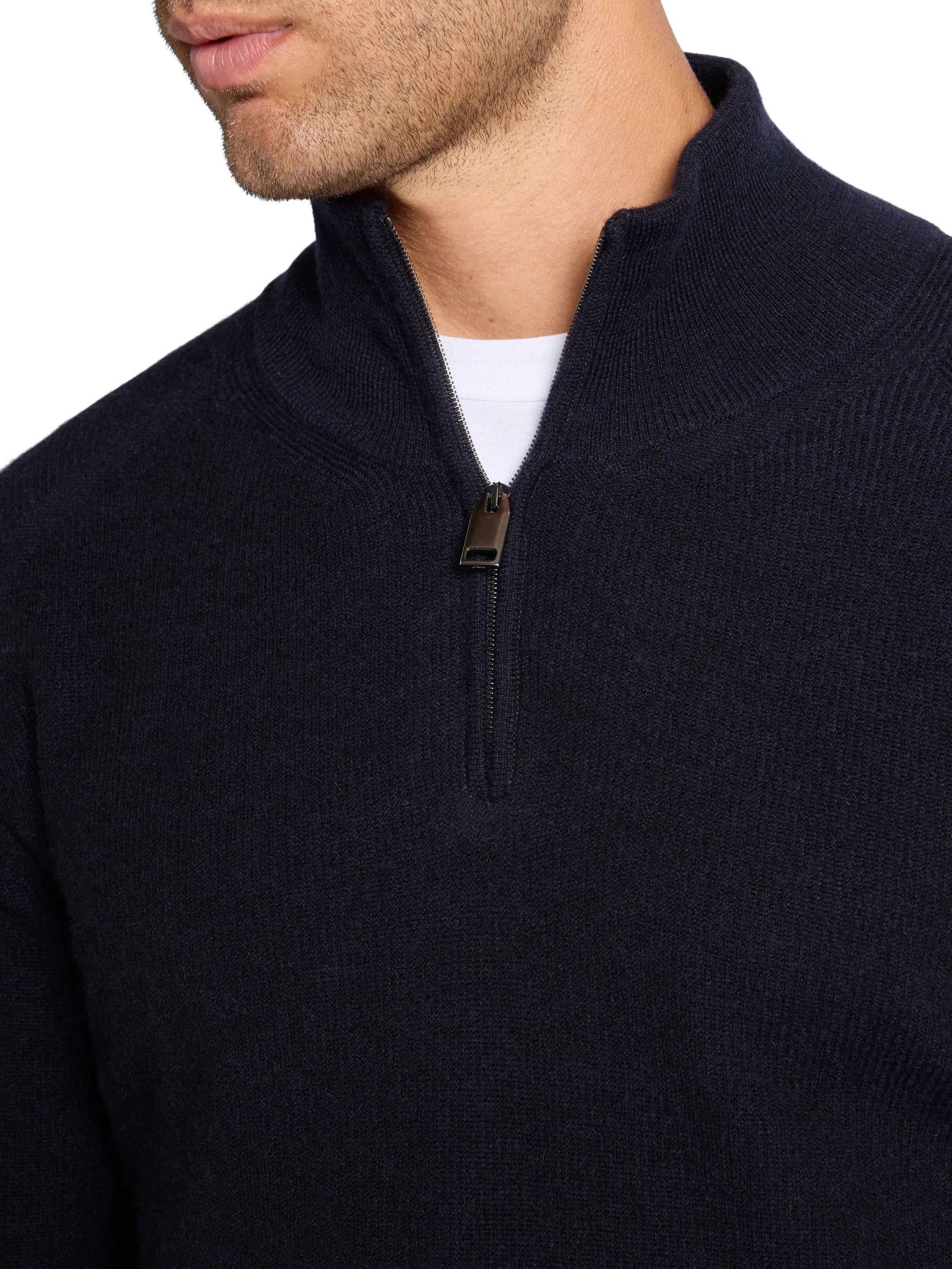 Half zip up