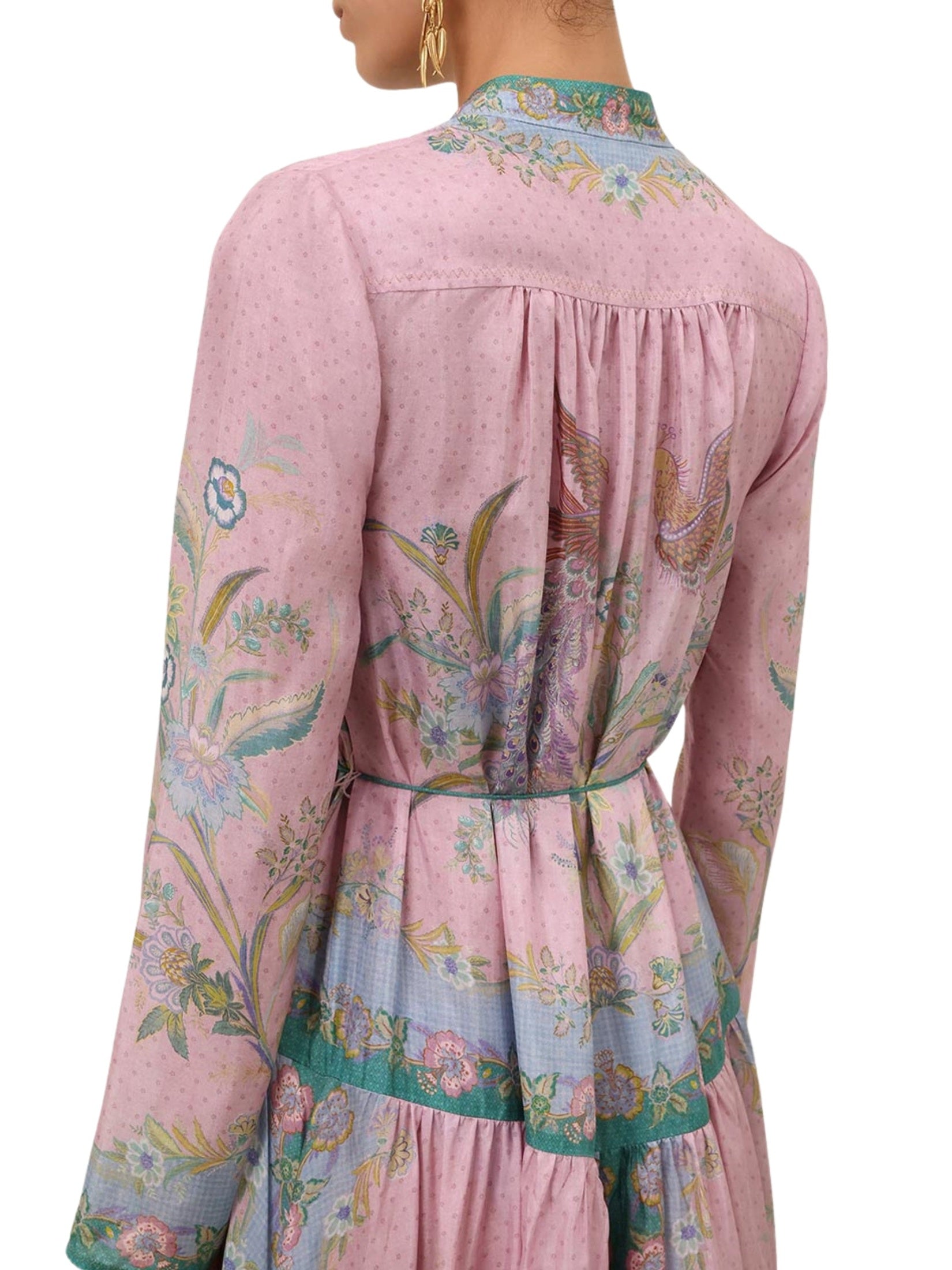 Indra long sleeve maxi dress
