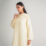 BEIGE LINEN DRESS