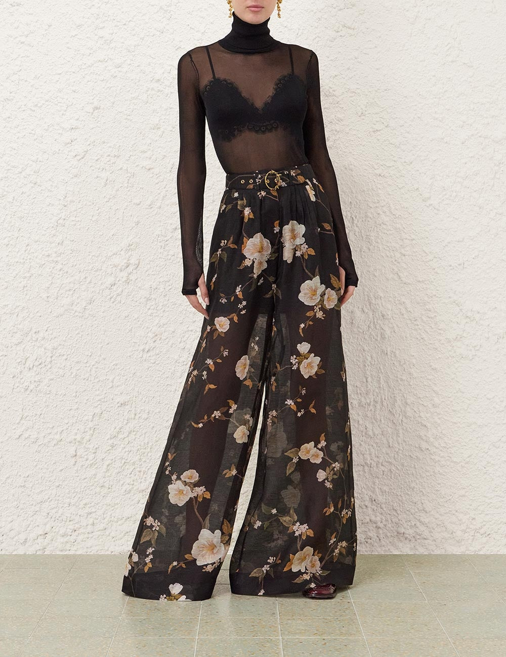 Ascent pleat pant