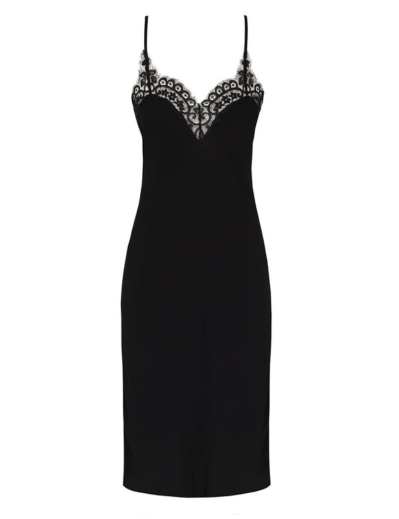 EDEN V NECK SPLICED GOWN