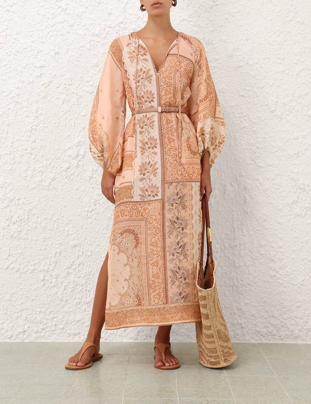 LUCKY TUNIC MIDI DRESS