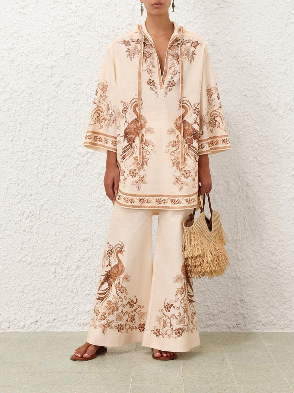 Ascension tunic mini dress