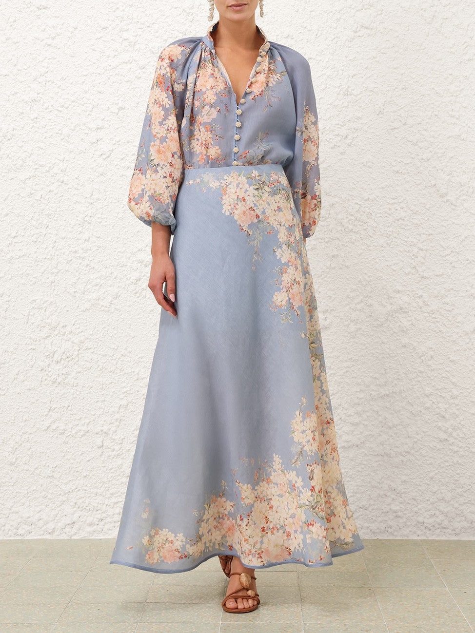 Cascadian billow blouse
