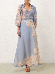 Cascadian billow blouse