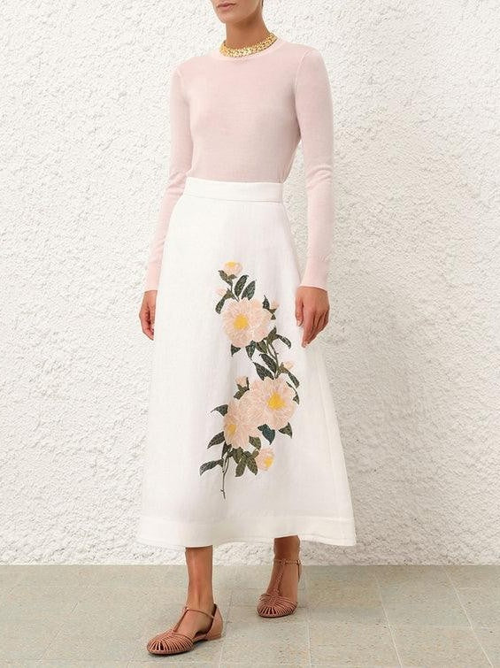 Natura flare skirt