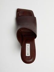 Miri brown mules sandals