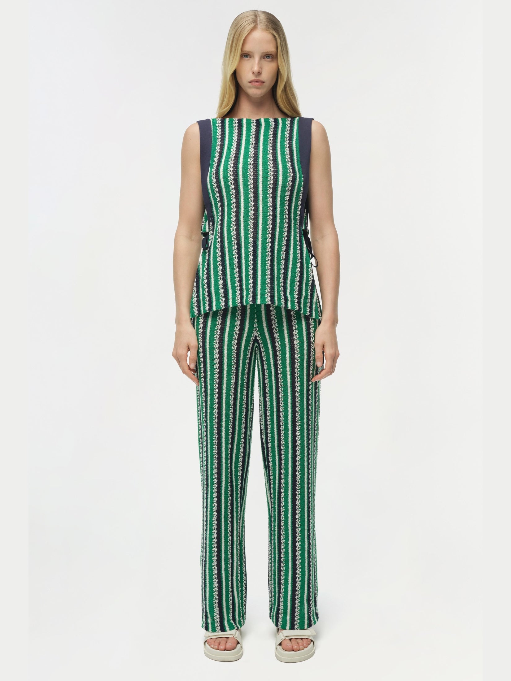 Brenner knit straight leg pant