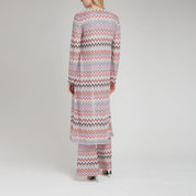 MISSONI Long cardigan in multicolor fabric