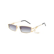GOLD BLACK SUNGLASSES