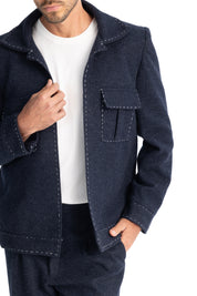 Fred's Stitches Navy Jacket