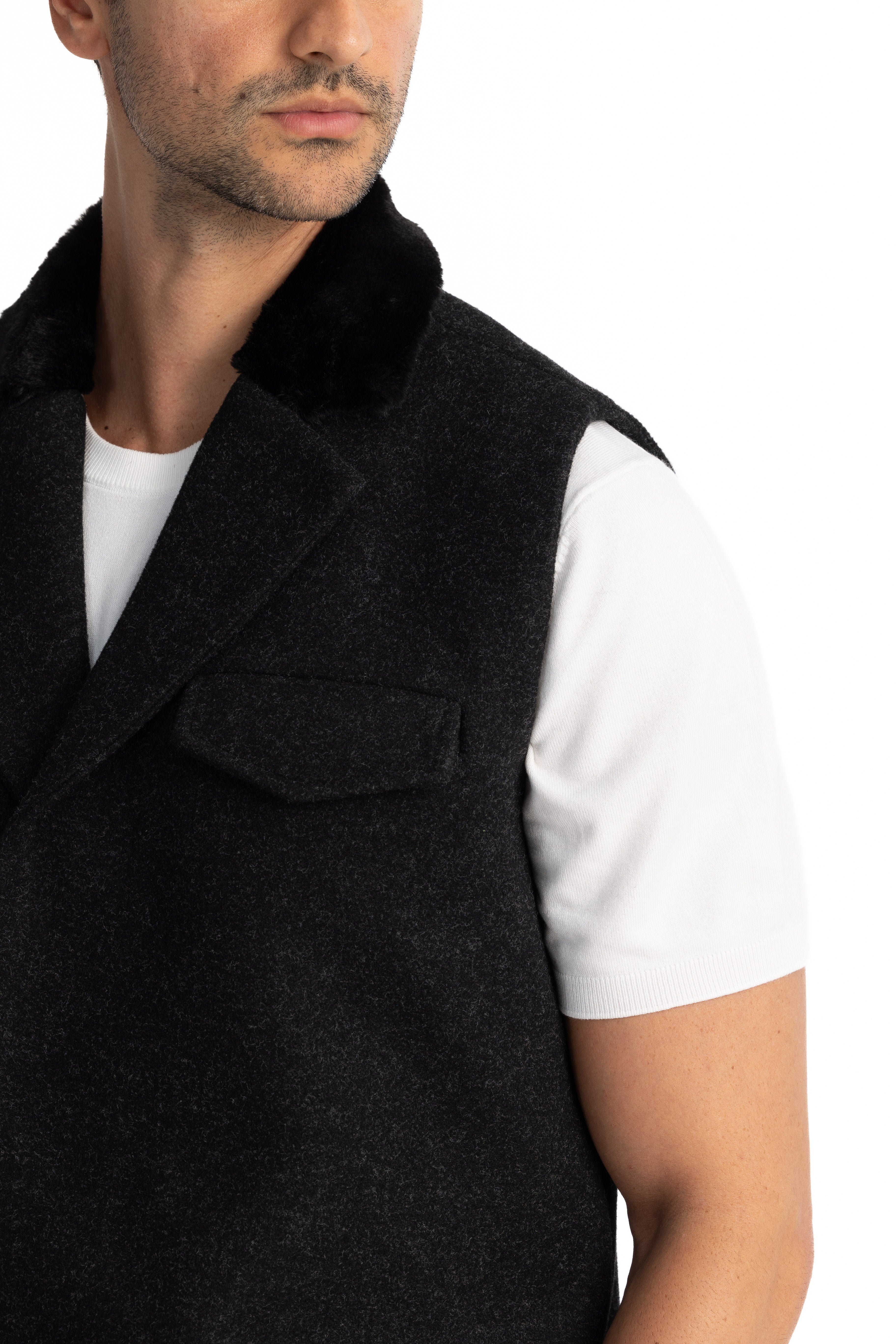 Ted’s Black vest