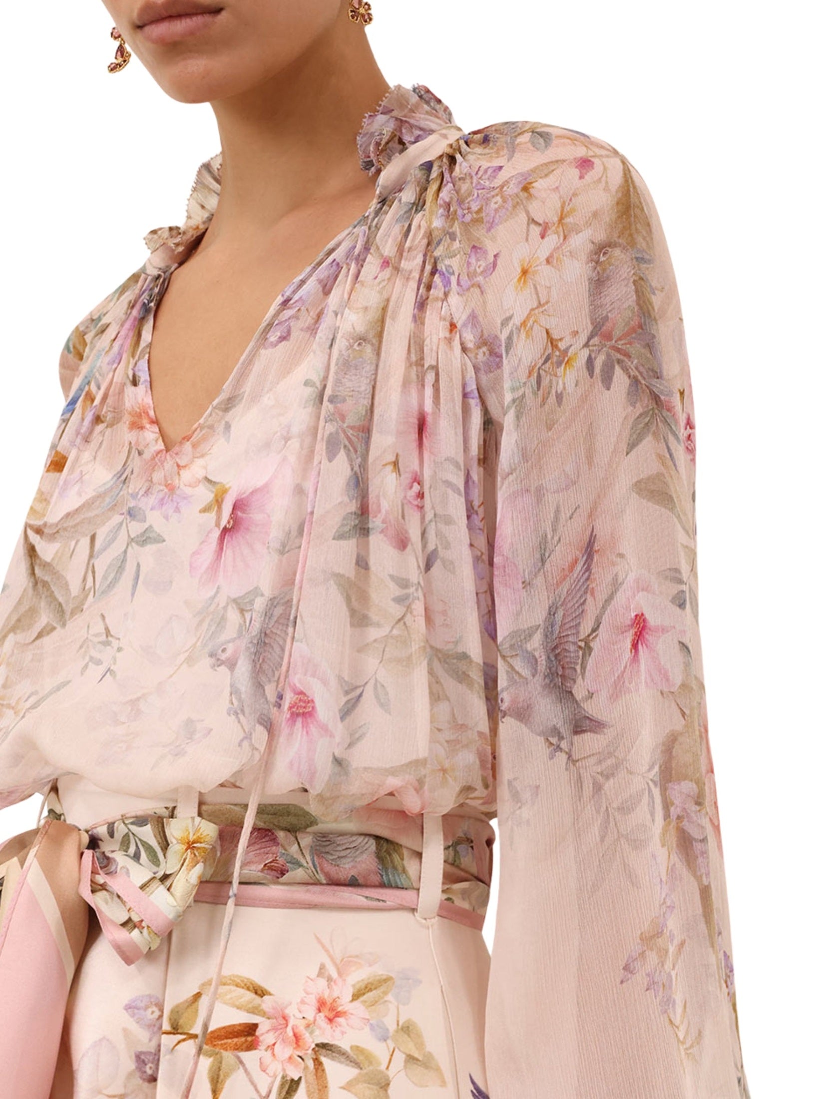Rebellion billow blouse