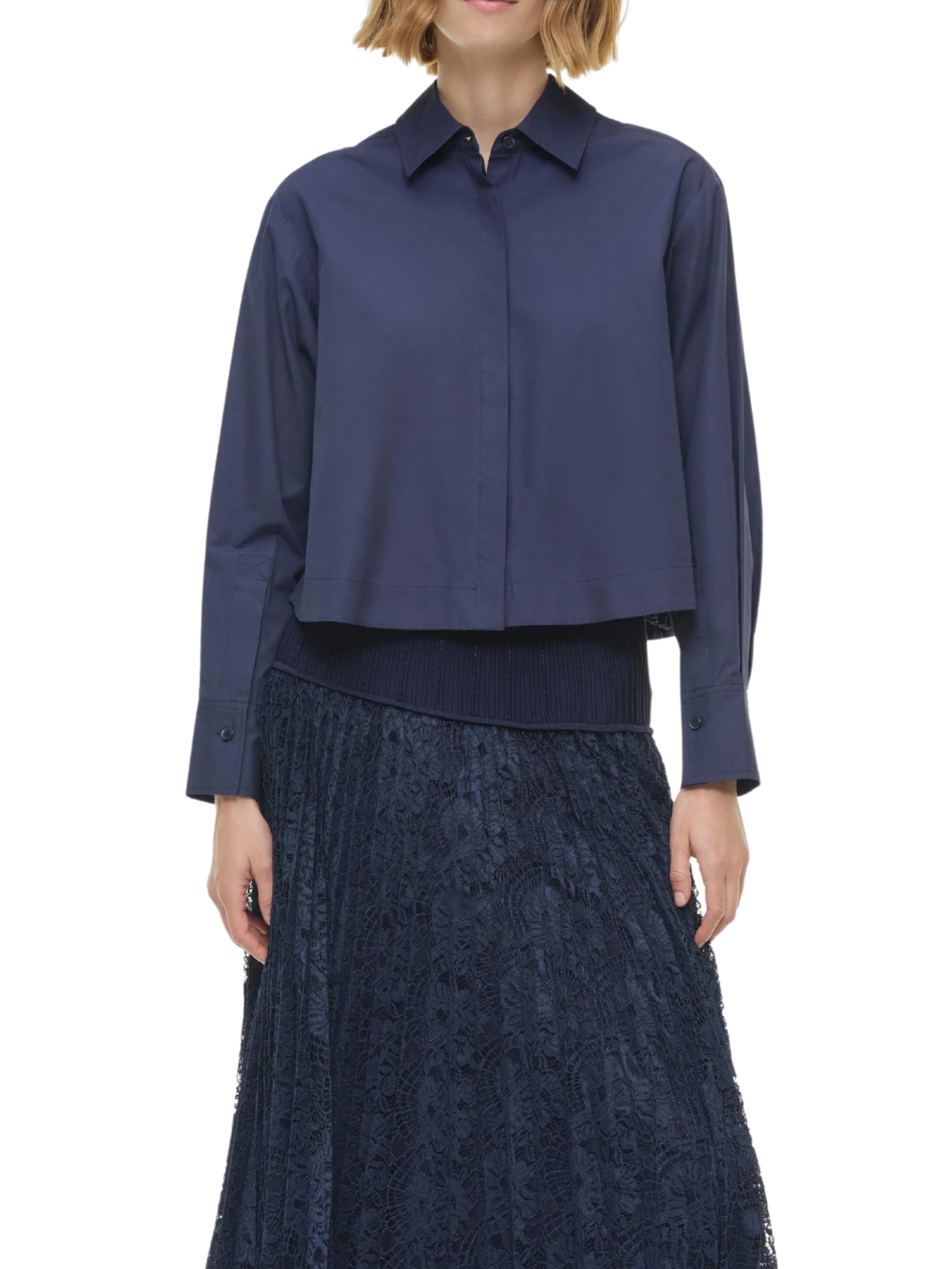 Kacey cotton lace shirt