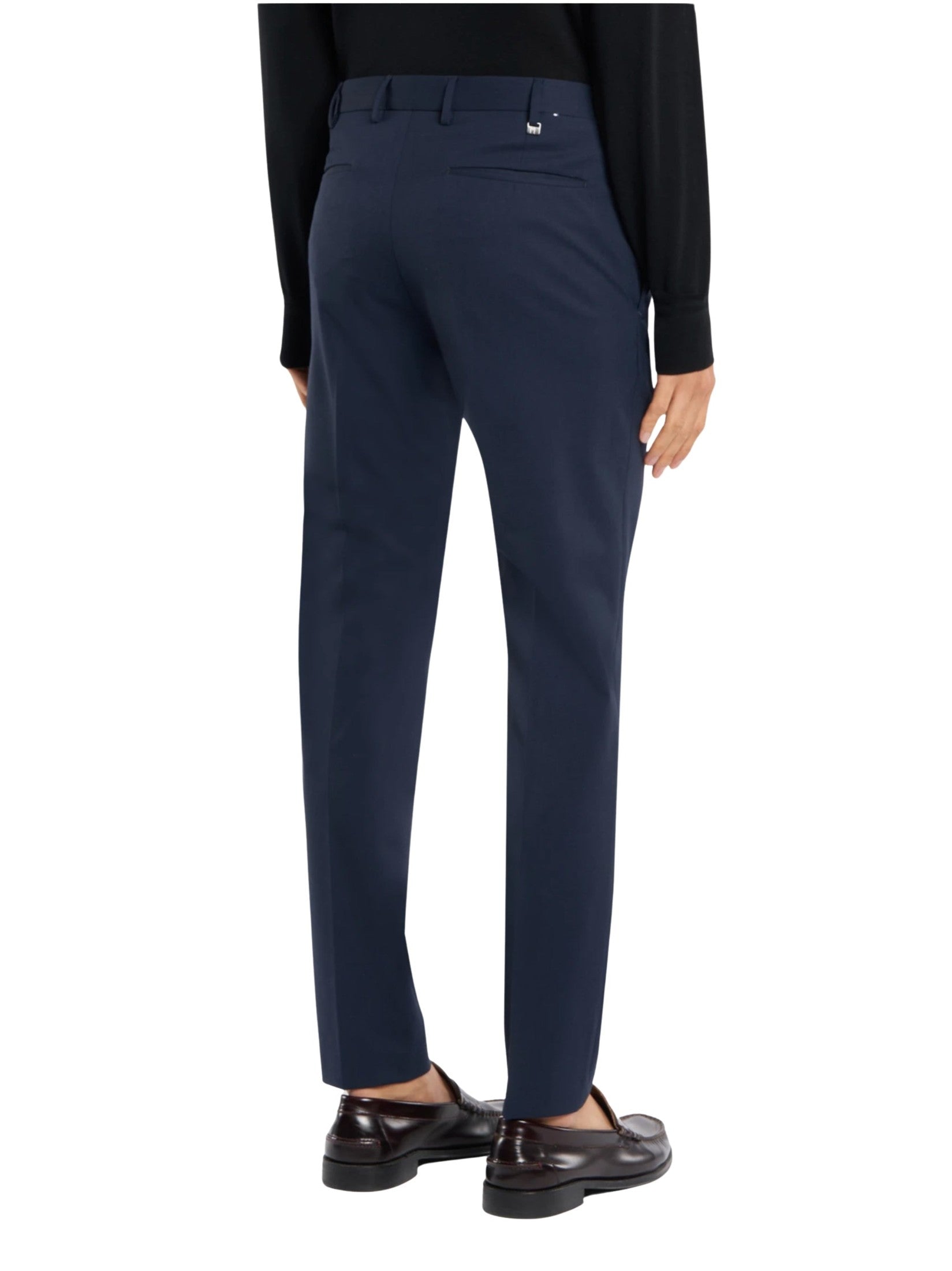 Pantalone rebel flat front diagonal pockets finished b.