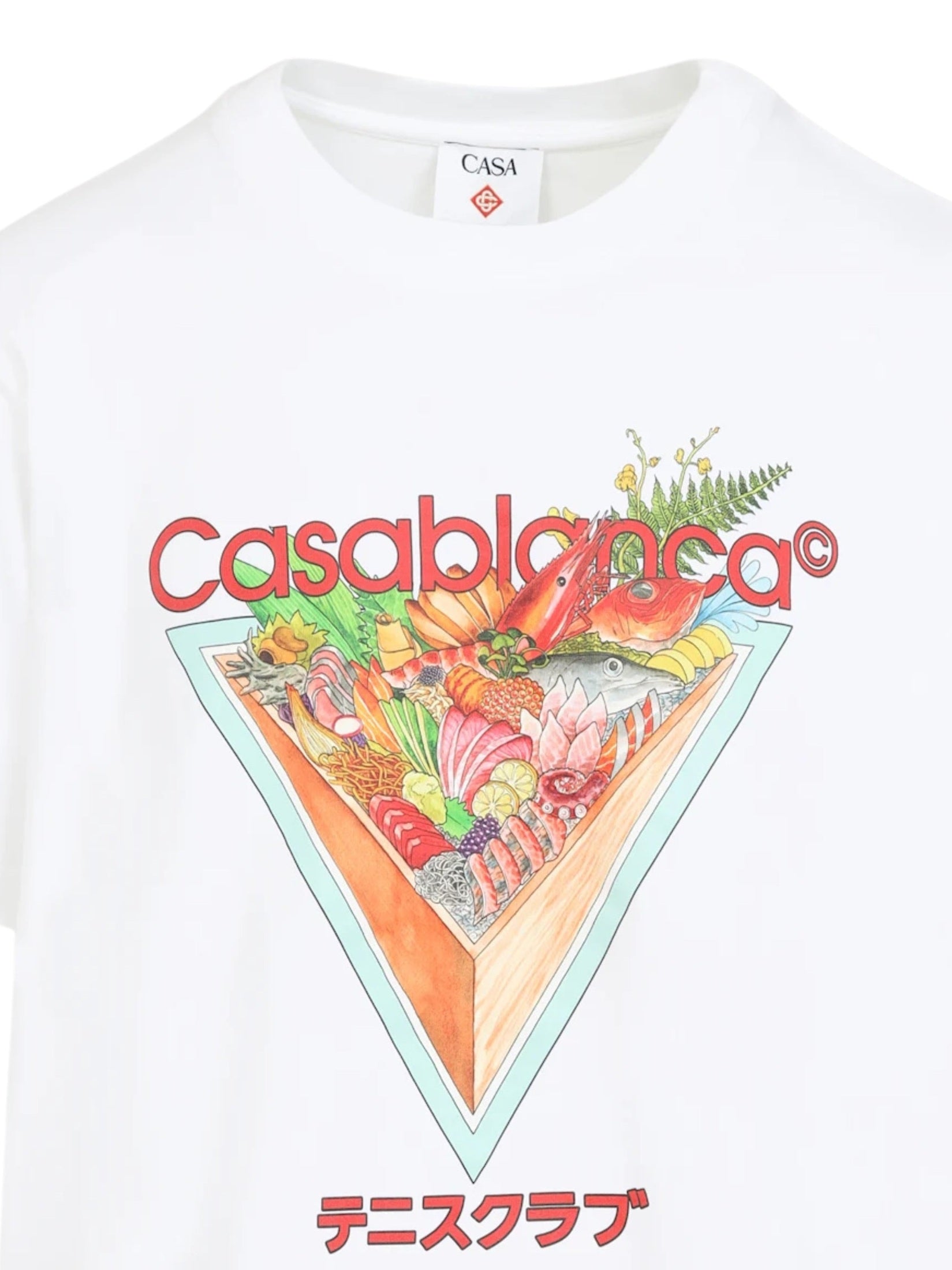 Tennis club icon printed t-shirt