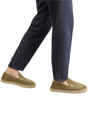 Suede Traveler Loafers Espadrilles