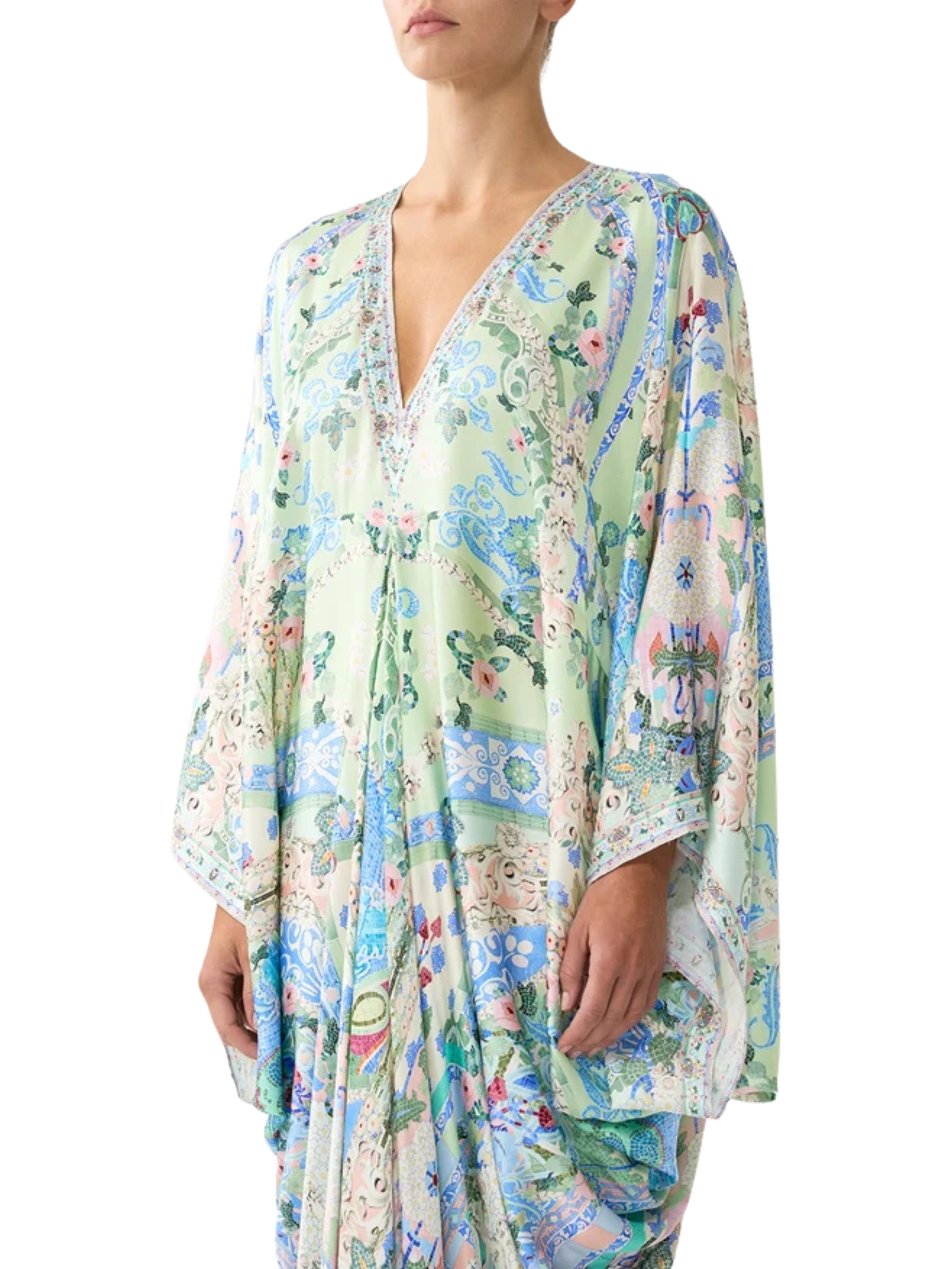 T shape long kaftan