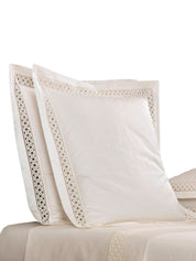 Lozenge lace bedset +2/51x71 20"x28"