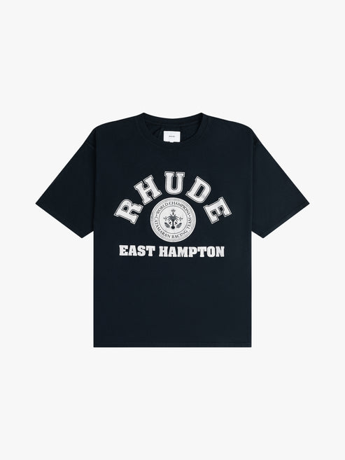 HAMPTON CATAMARAN TEE VTG BLACK