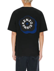 'boke flower 2.0' embroidered oversized t-shirt in cotton