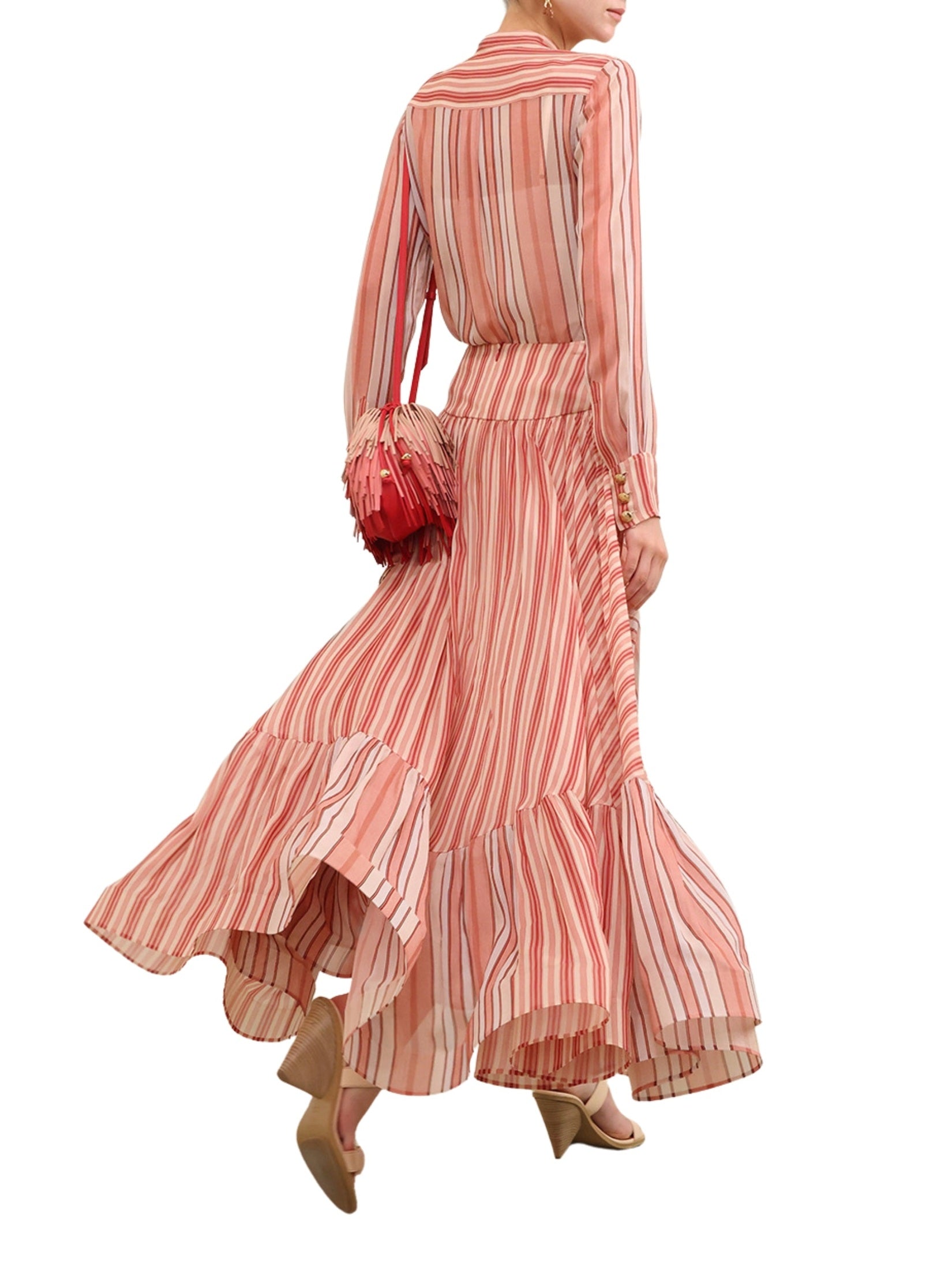 Rebellion bohemian midi skirt