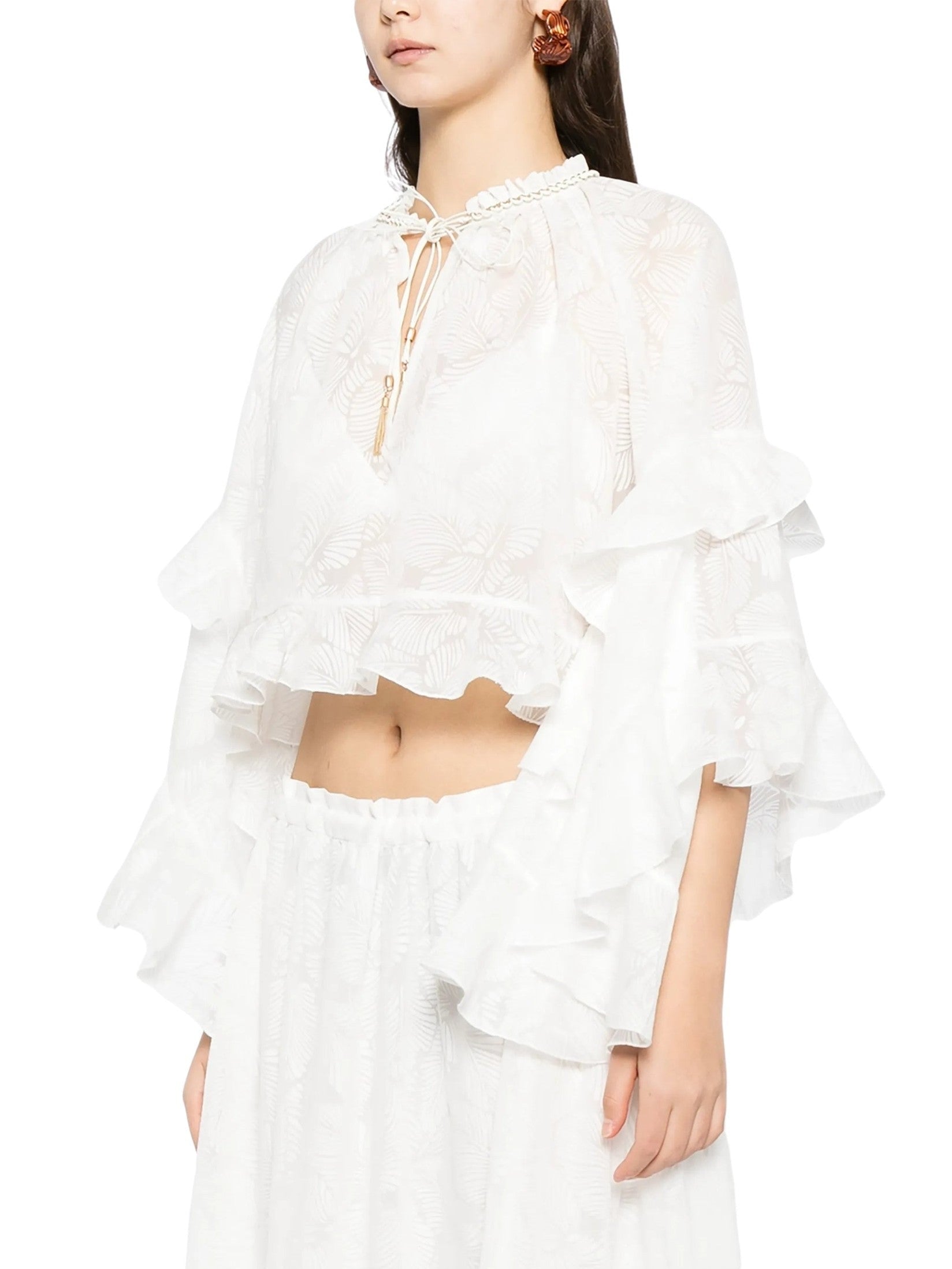 Daylight ruffle blouse