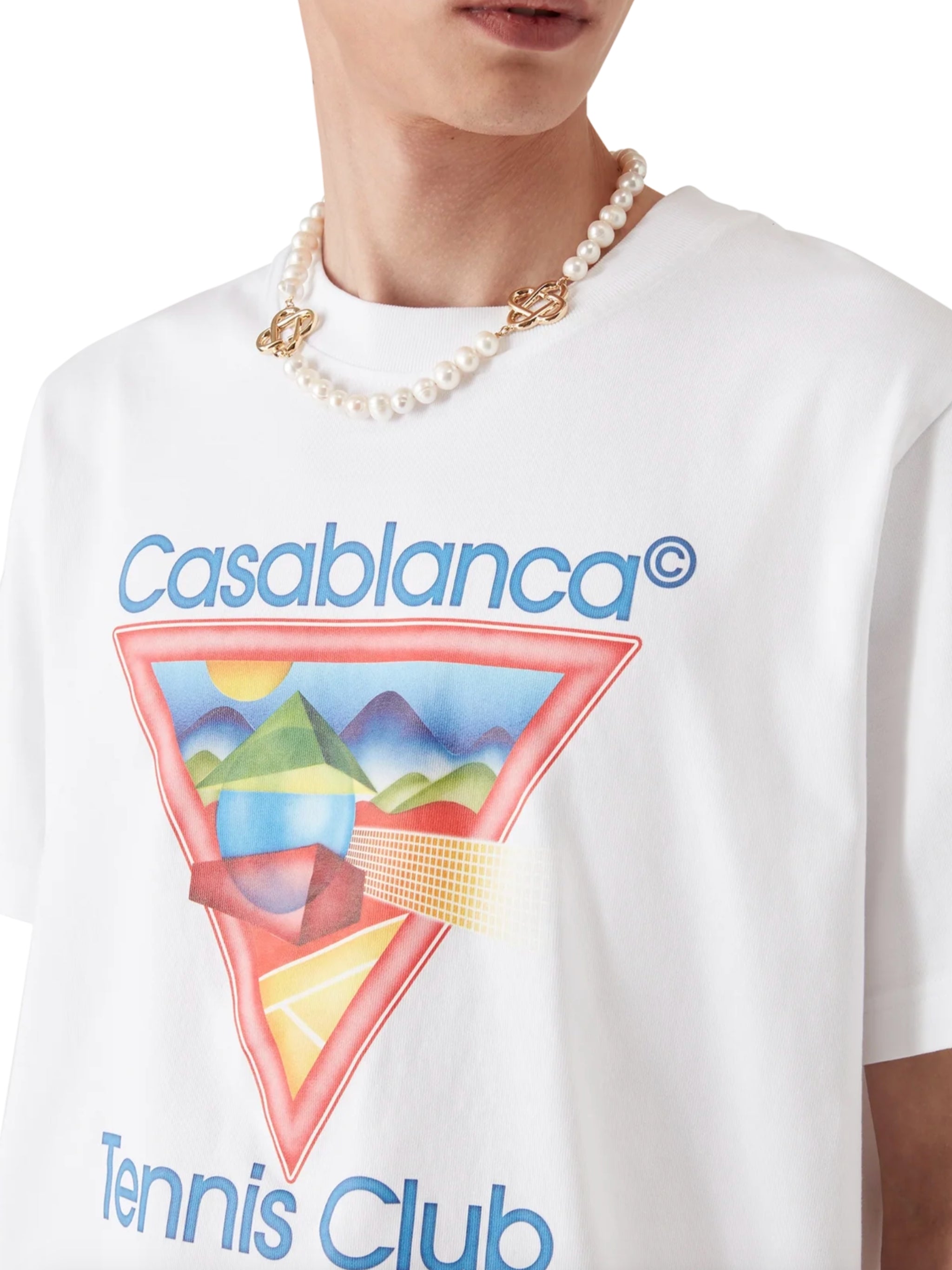 TENNIS CLUB ICON PRINTED T-SHIRT