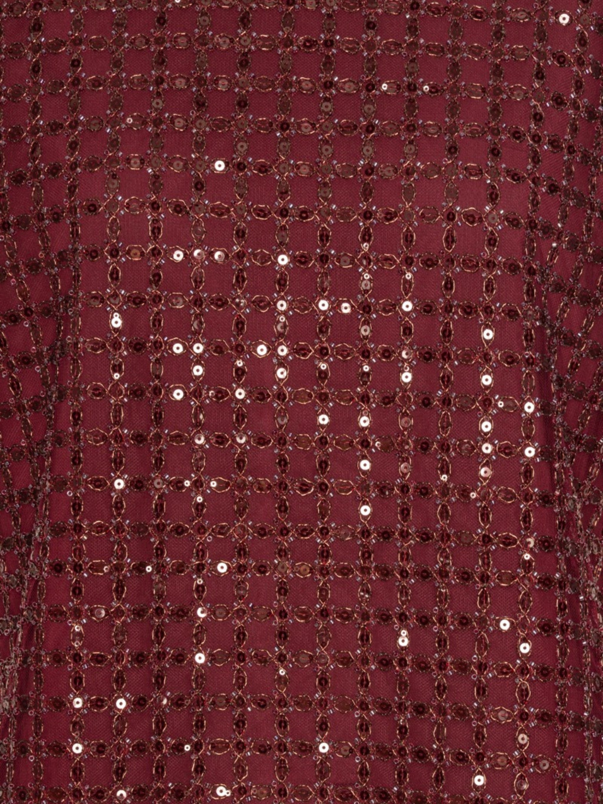 BEADED OVERSIZED TOP