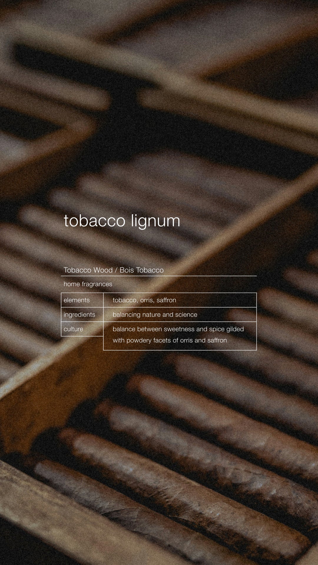 Tobacco wood 70ml