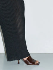 Miri brown mules sandals