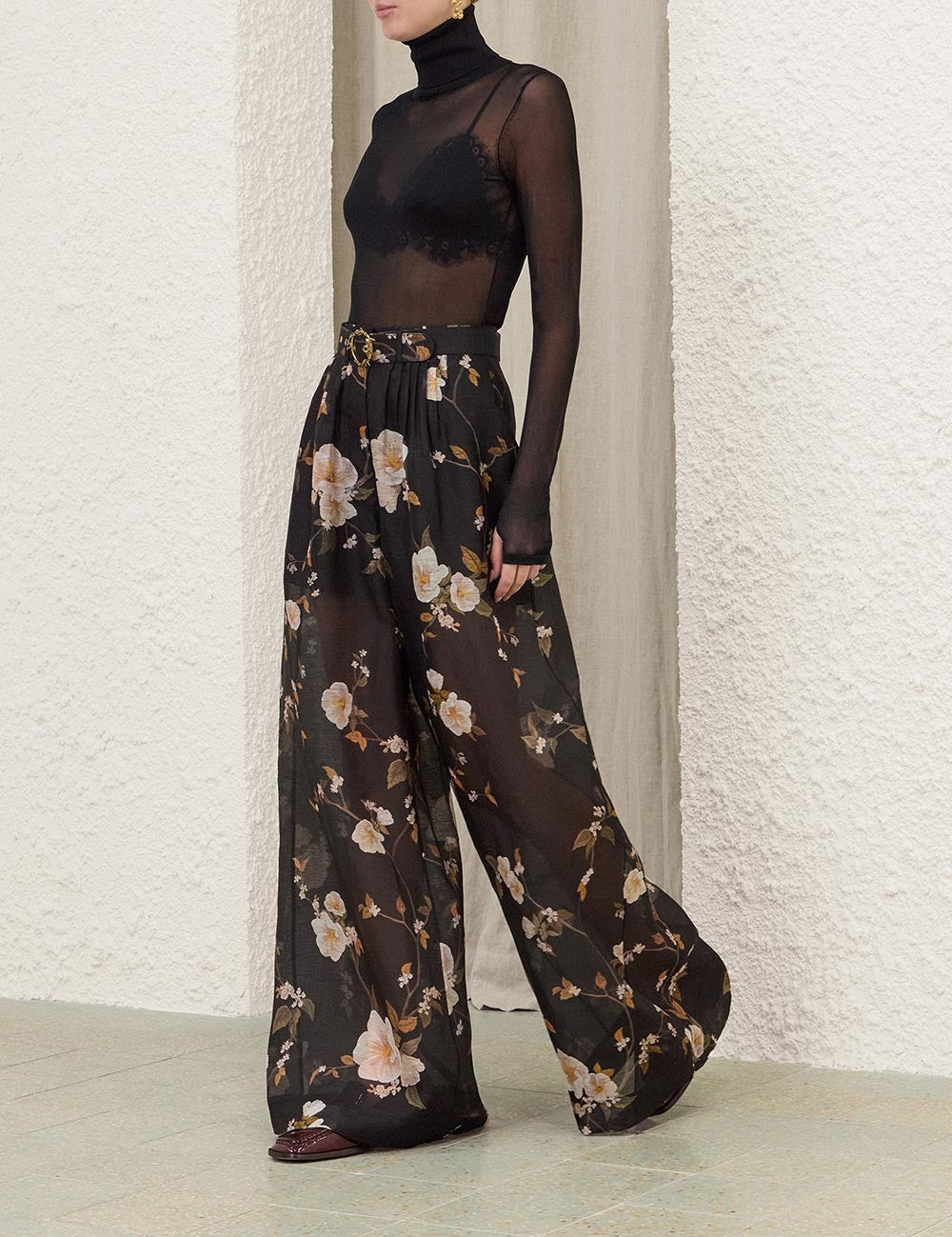 Ascent pleat pant