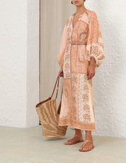 LUCKY TUNIC MIDI DRESS