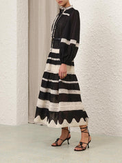 Rhiannon lace billow dress
