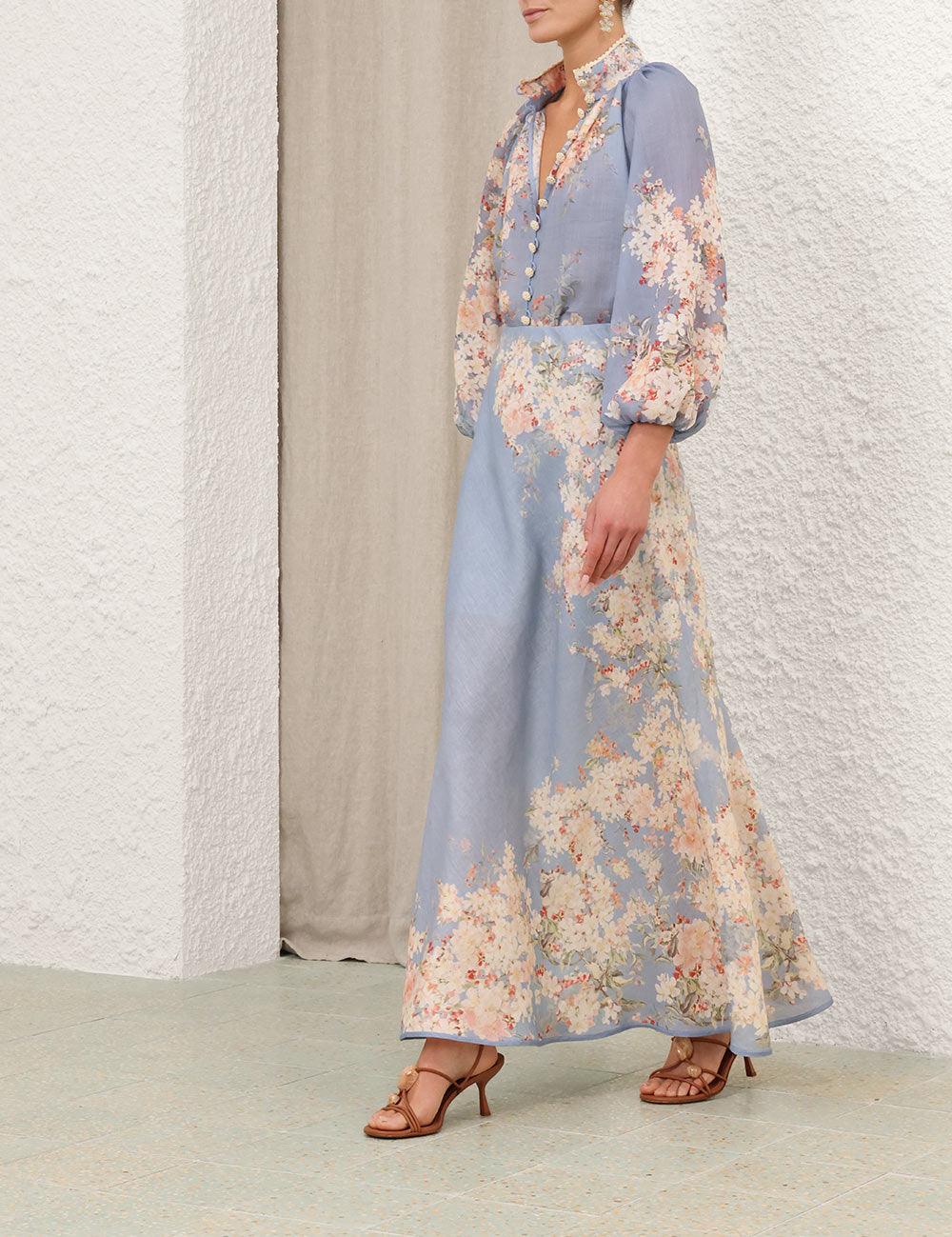 CASCADIAN BILLOW BLOUSE