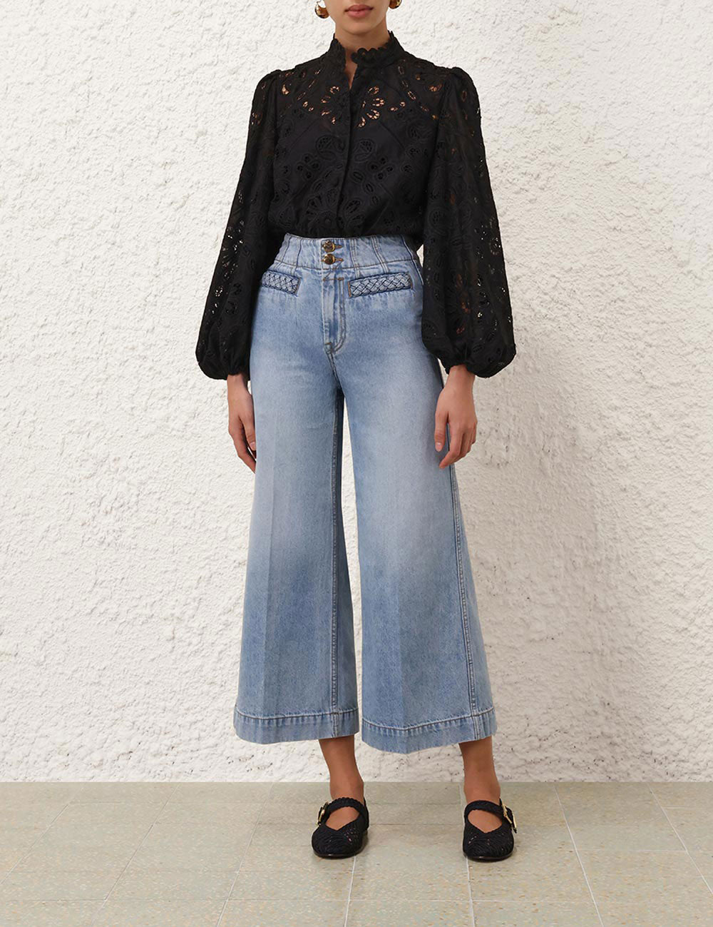 RHIANNON EMBROIDERED BLOUSE