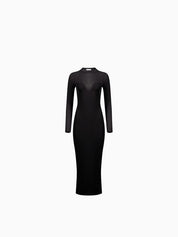 Heart neckline dress