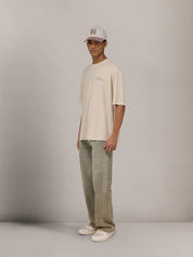 MA Quad Checkerboard Oversized Tee