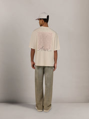 MA Quad Checkerboard Oversized Tee