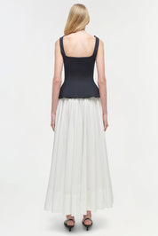 JOLYNN COMBO MIDI DRESS