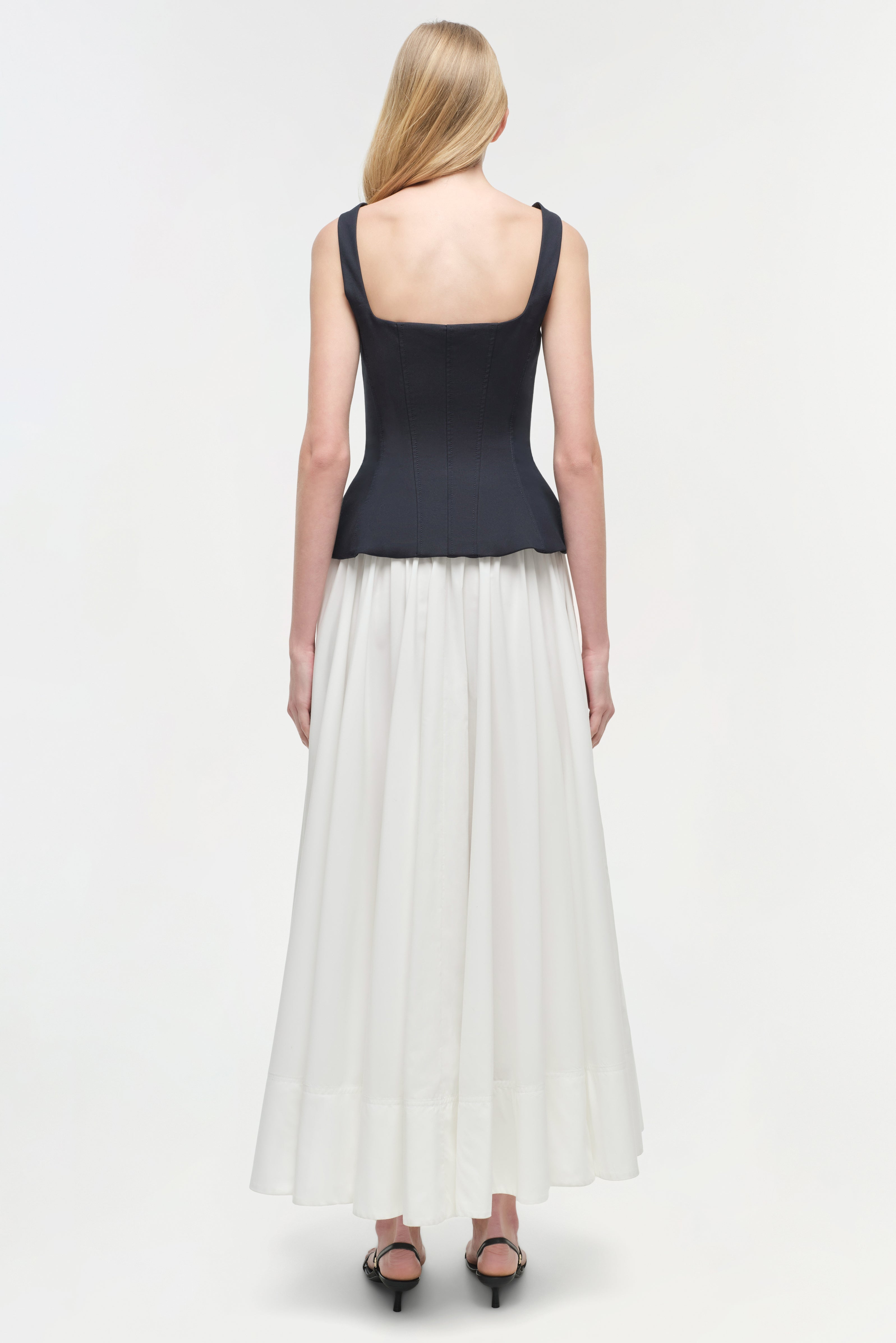 JOLYNN COMBO MIDI DRESS