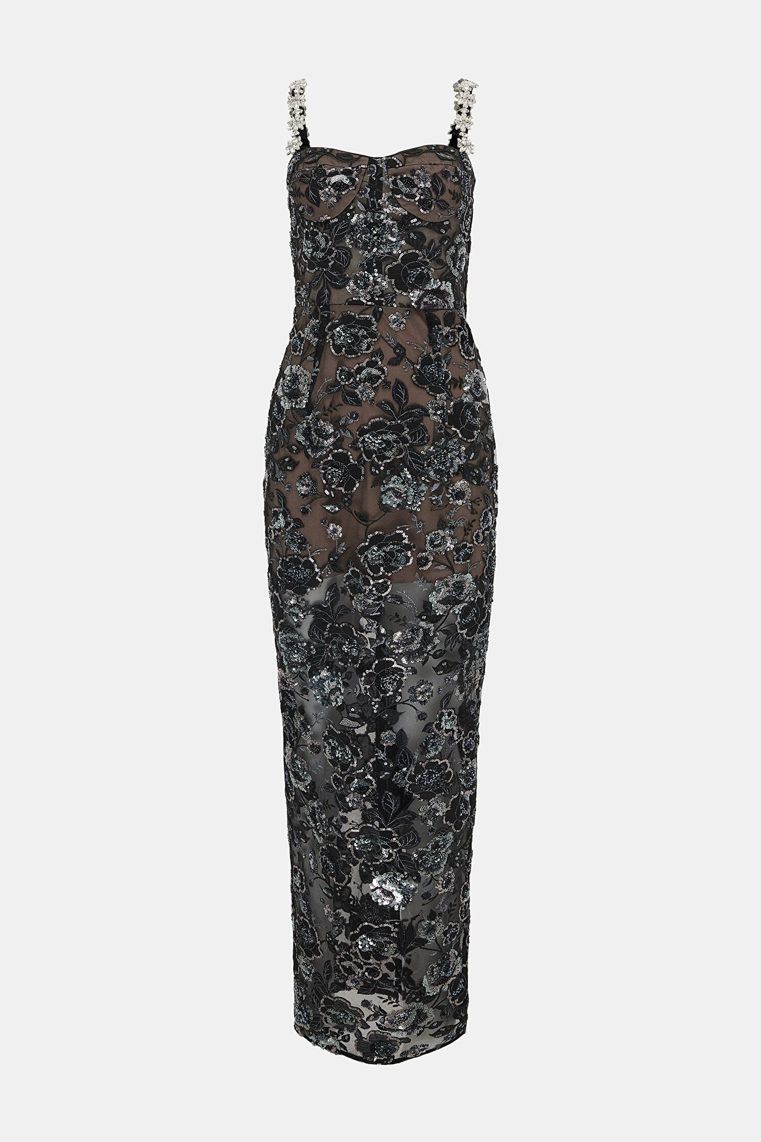 Dahlia maxi dress with straps
