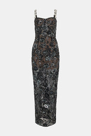 Dahlia maxi dress with straps