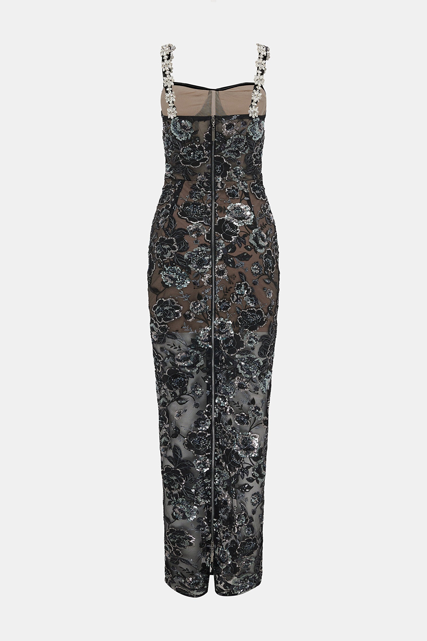 Dahlia maxi dress with straps