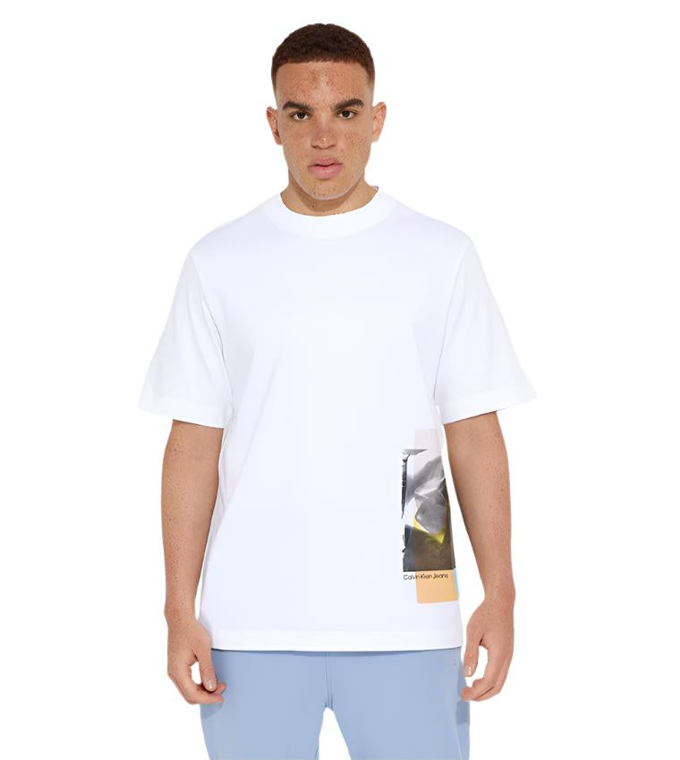 Calvin Klein Printed Crew Neck T-Shirt